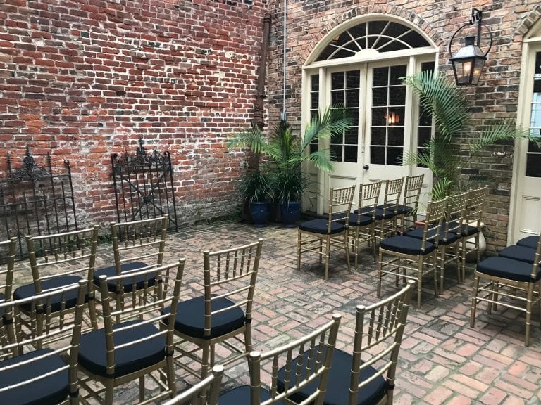 Bevolo Lights | French Quarter Wedding