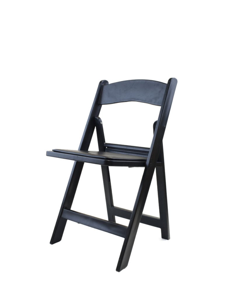 Garden Chairs – Black $2.75