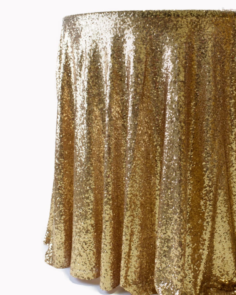Sequin Table Linens
