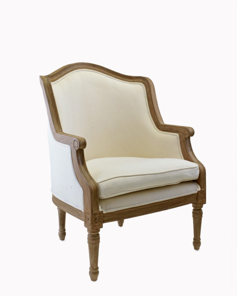 Vintage French Arm Chair   $80.00