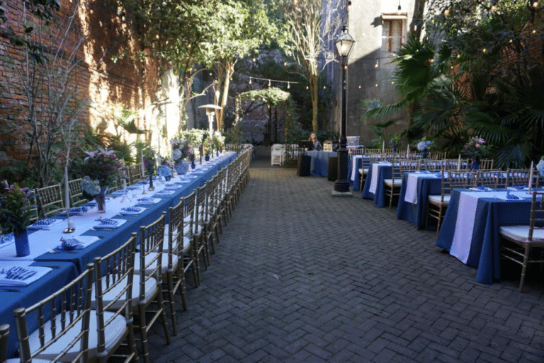 Courtyard Wedding