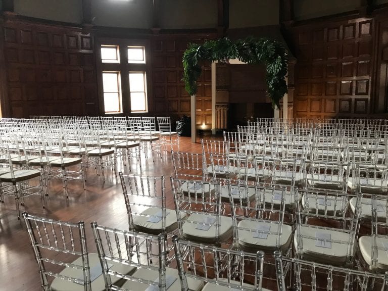 Ogden Museum | Clear Chiavari | New Orleans Wedding