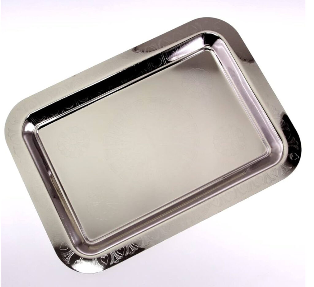 17″ x 12″ Rectangular Serving Tray  $5.00