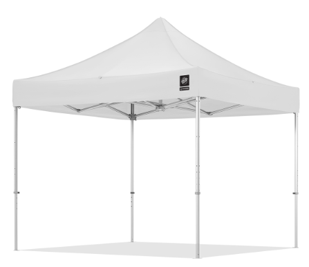 White Pop Up Canopy Tent, 10' x 10'   $80.00