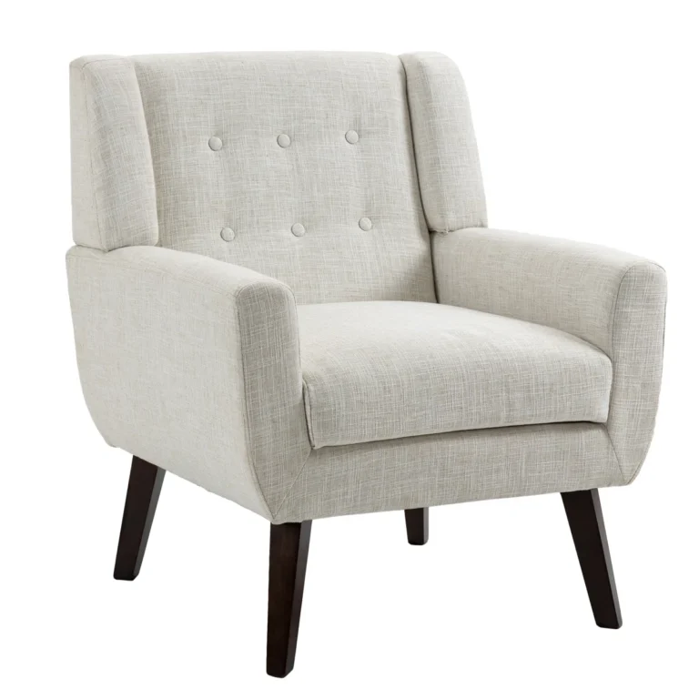 Linen Tufted Wide Back Armchair $95.00
