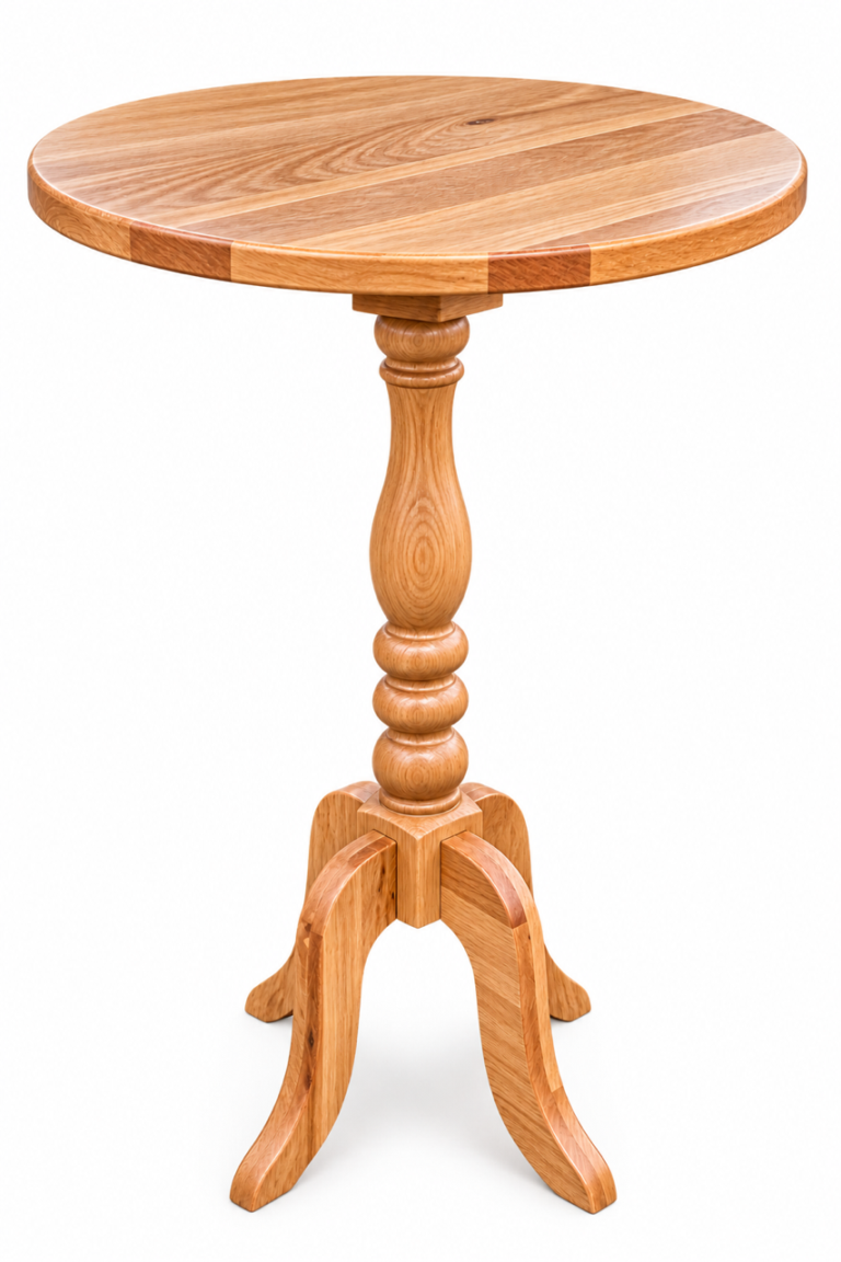Jameson Oak Highboy Table